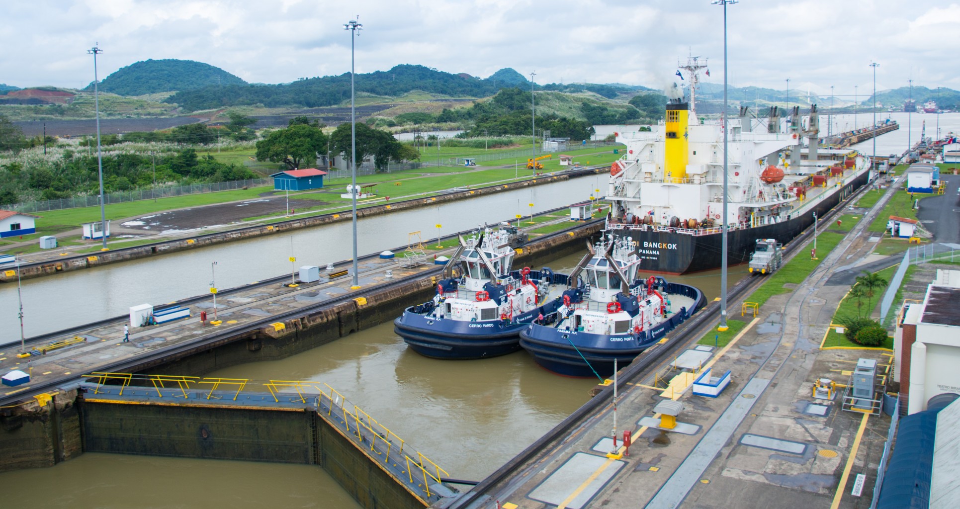 Kanał Panamski (Miraflores Locks)